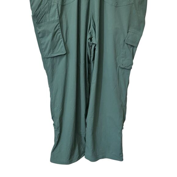 Duluth Trading Co Womens 2X x 31 Heirloom Gardening Ripstop Bib Overalls  Green - Picture 12 of 16